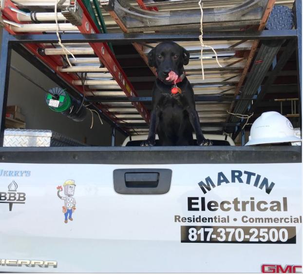 The team behind Martin Electrical